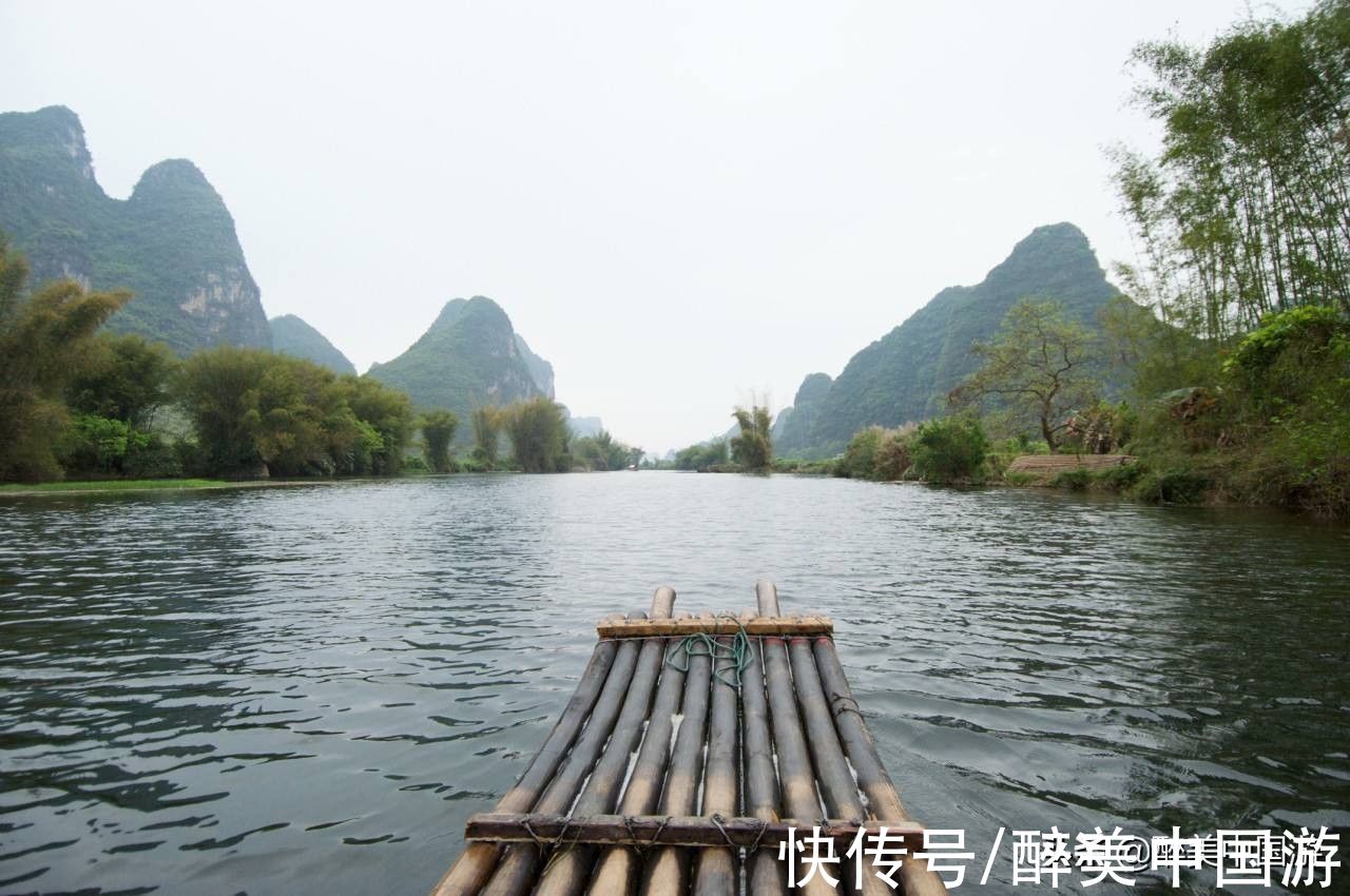 月亮山景区|再次探访遇龙河，欣赏风景如画的美景，竹筏漂流攻略详解