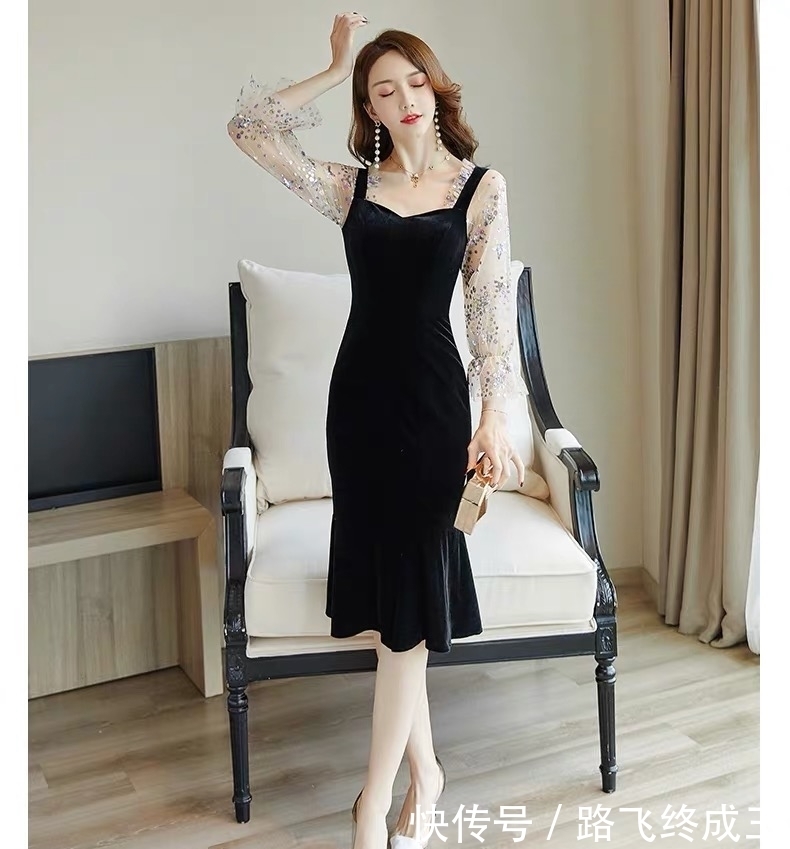 黑丝绒：性感与妩媚缺一不可，展现出女性迷人的锁骨