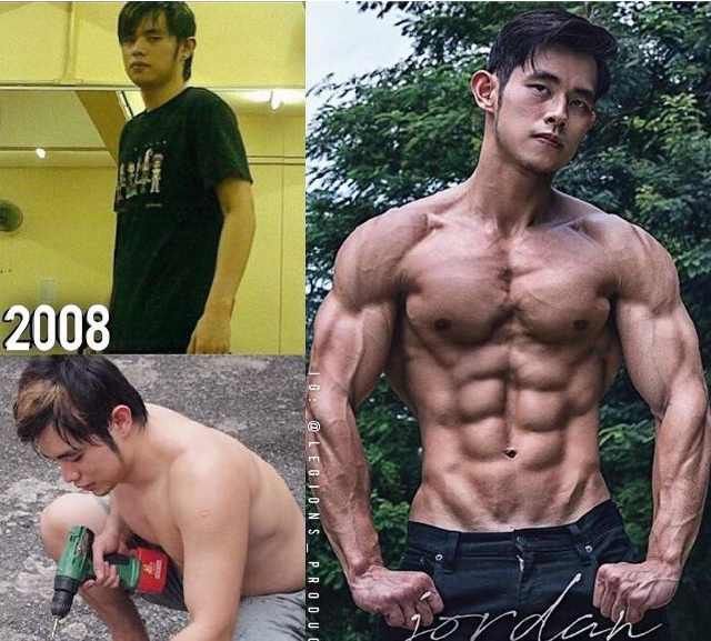 2016.1|男人撸铁之前和撸铁之后的对比，差别真的太逆天了！