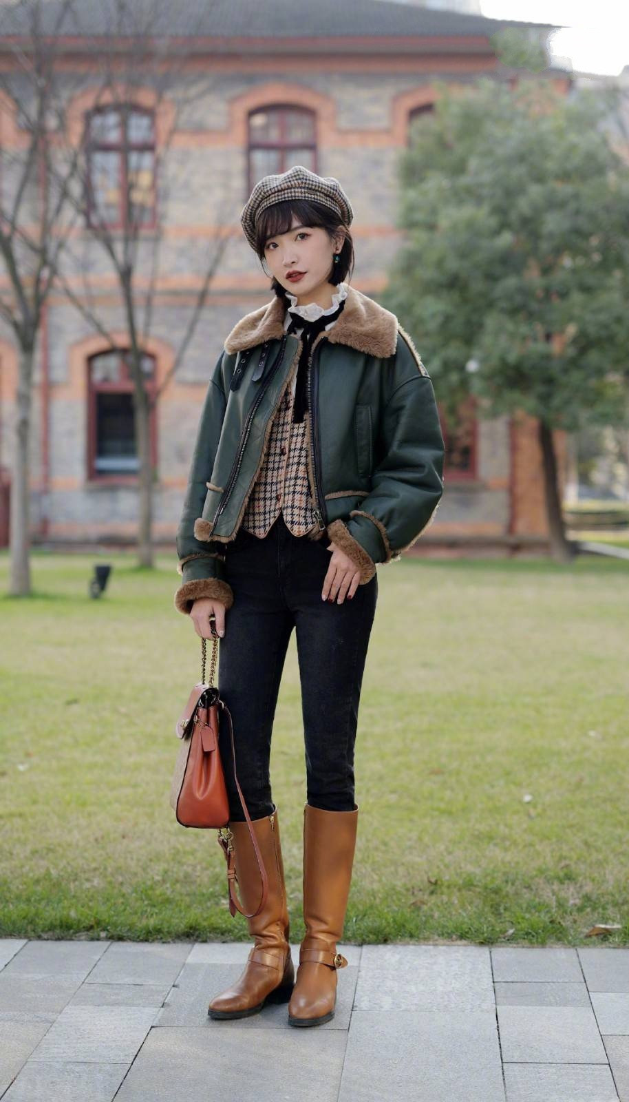 清纯|小姐姐这身穿搭真的是个性十足, 又不失清纯可爱