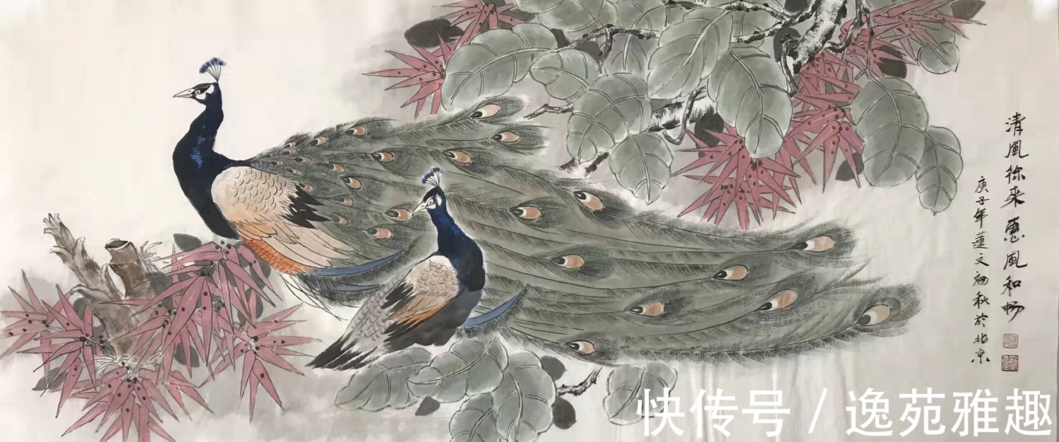 会员$「作品欣赏」淡烟流水画屏幽,女画家崔连文的花鸟作品