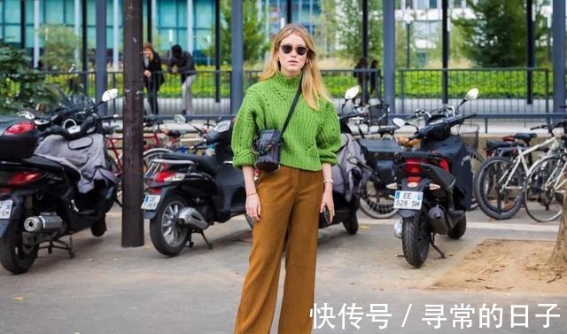 高领毛衣 秋冬最经典穿搭高领毛衣+阔腿裤,遮肉显瘦,穿三五年不过时!