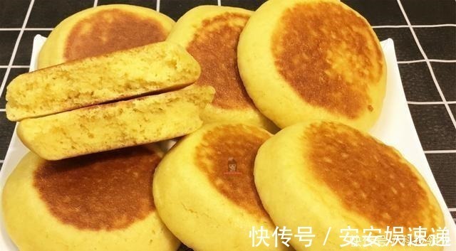 老太太|教你玉米松饼正宗做法,掌握2个小技巧,简单好吃,松软香甜