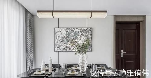淡雅|120㎡现代轻奢风格新房装修，淡雅配色经典耐看！