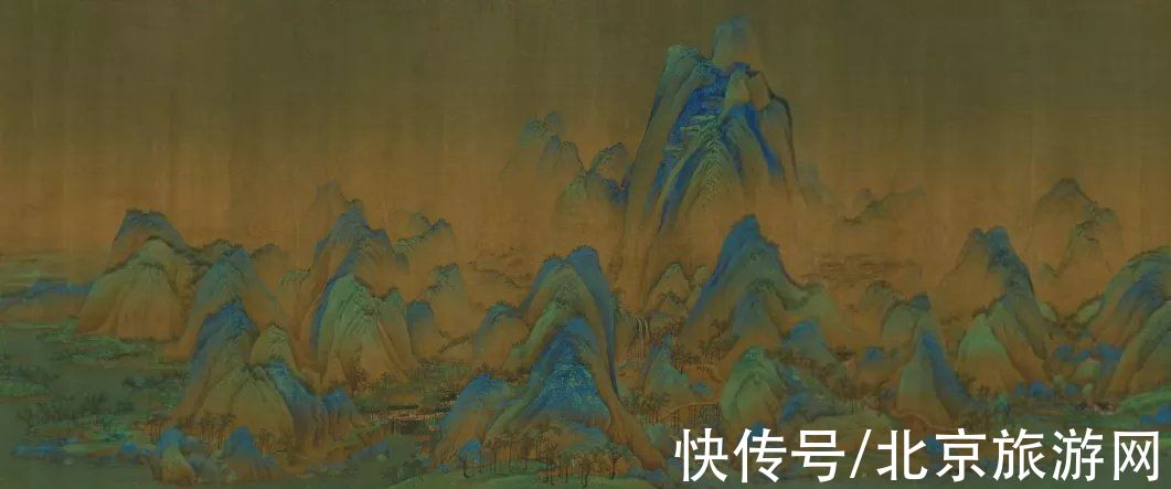 东方美学#穿越进故宫国宝！画游千里江山，赴一场东方美学视听盛宴！