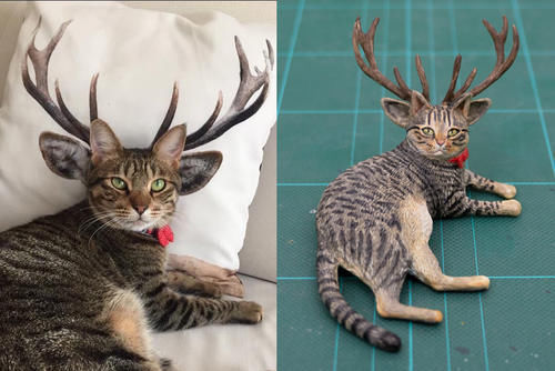 猫咪|沙雕动物的“噩梦”，手办狂人他来了！这次不仅有个性的还很实用