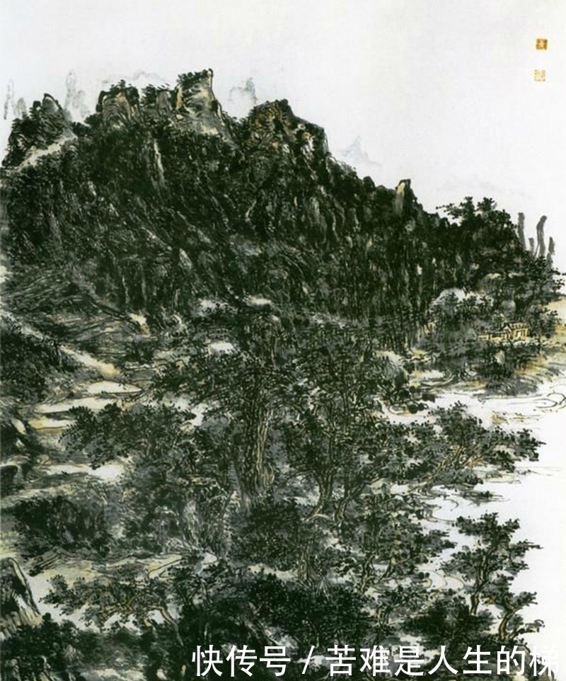 传统文化|他被称为三百年来中国山水画第一人,晚年生活寒酸,画无人要
