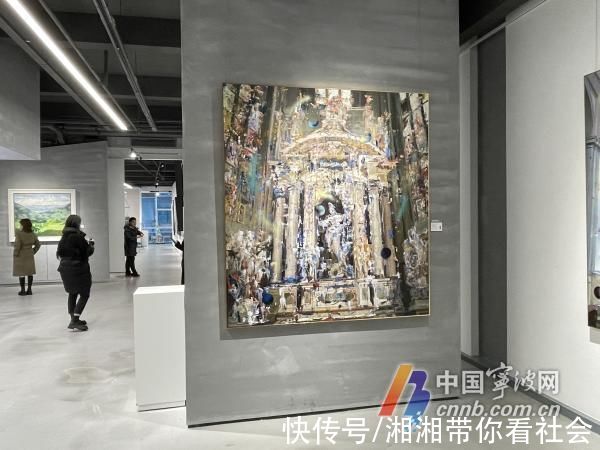 陈承卫#全国一批80后知名油画家来到现代化宁波追寻古典美