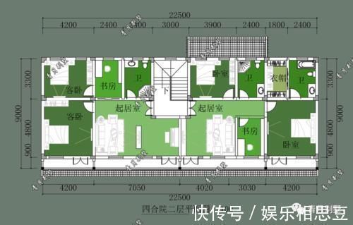 起居室|22.5×29.6米传统中式四合院，悠然而居，帷幄人生境界