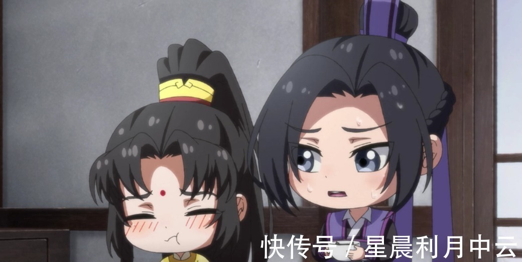阿苑@魔道祖师蓝湛才是真奶爸,照顾生病的金凌,羡羡和江澄太粗心了