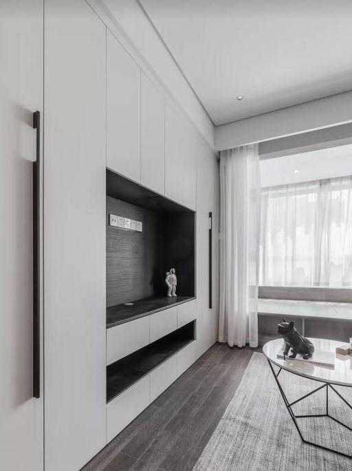 玄关|86㎡小户型,阳台做个小改动,等于多出一间卧室,太实用!