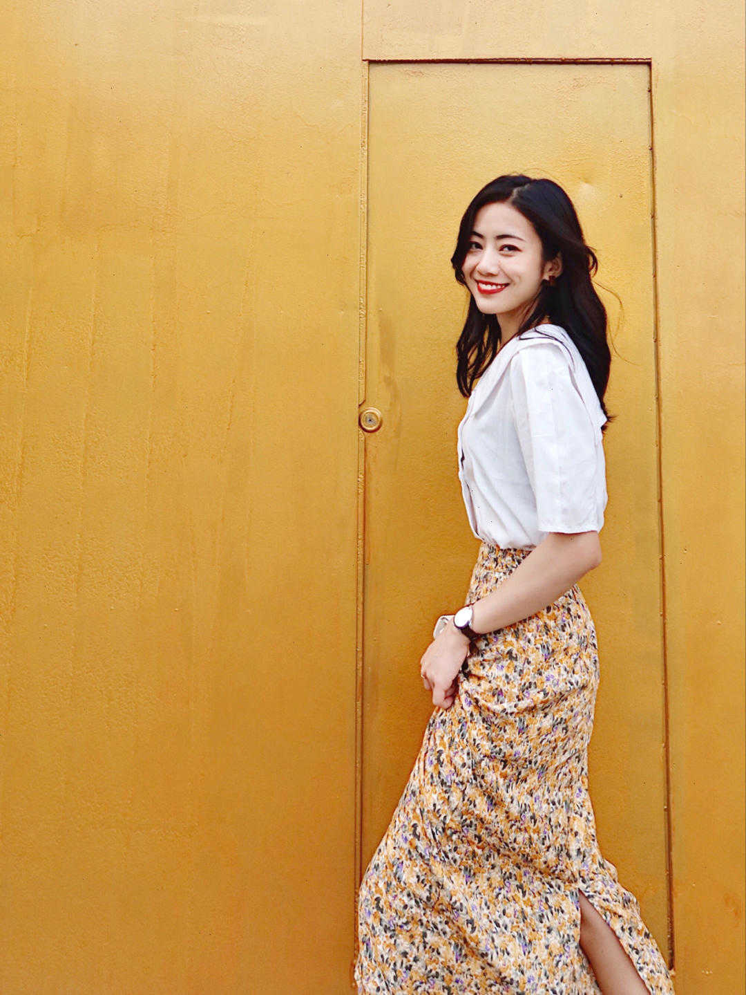 秋天|今年秋天怎么穿?T恤搭配半身裙清新温柔,百搭日常不挑人