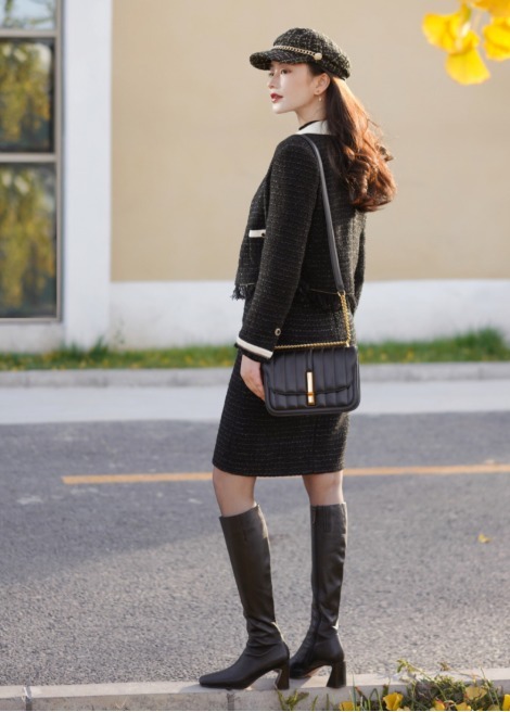 气质|穿搭开春不穿小香风就out啦!比卫衣显瘦,比西装时髦、轻松打造气质女神