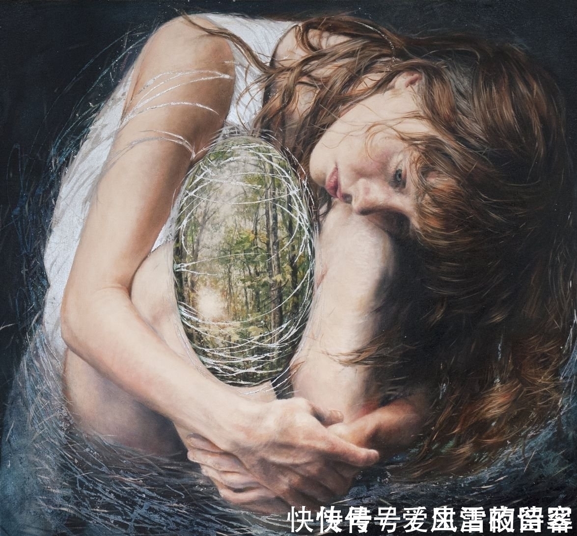 冥想@在绚丽的色彩中谱写生活的变奏——女画家斯特拉顿的静谧冥想绘画