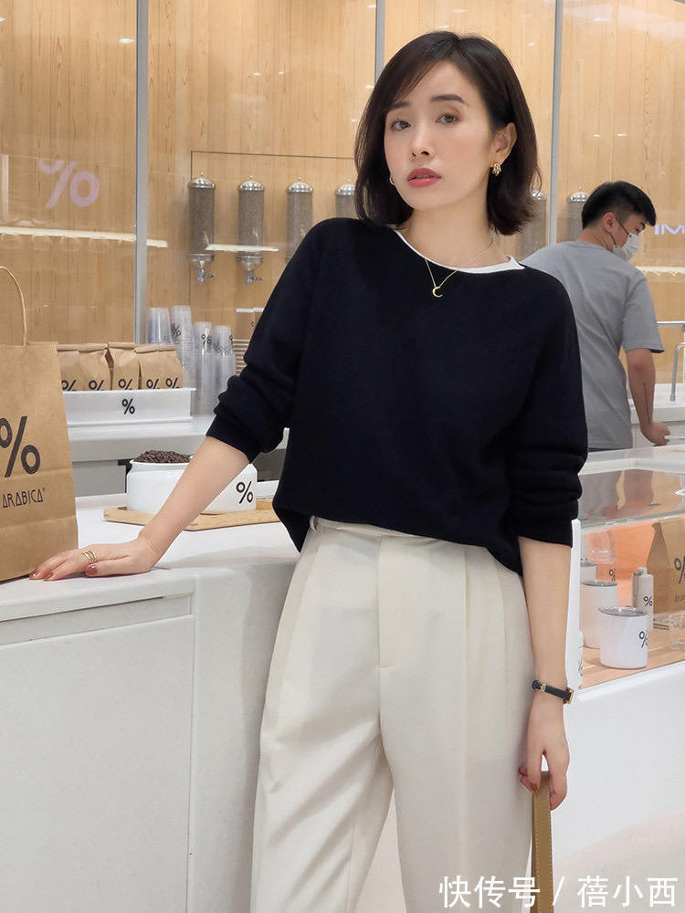 女人味儿|30+的女人穿针织衫有这3款就够了,保暖又省事,优雅感信手拈来