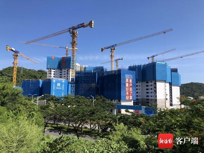 三亚市|三亚万科临春安居房项目实现封顶 预计明年交房可提供705套住宅