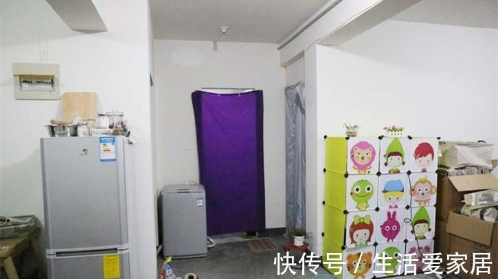 浴帘|女老板三室一厅出租房，水泥地面房租900，改装后邻居都眼红了！