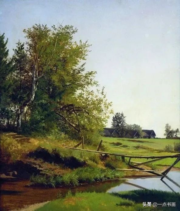 列夫·！光色优美的俄罗斯风景油画，如此迷人美丽