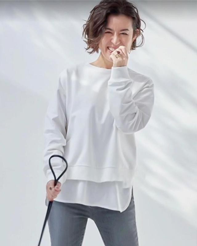 焦糖色|这位50岁的日本大妈真会穿,日常穿搭清新又时尚,减龄又有气质