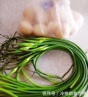 家常快手菜，蒜苔炒鸡蛋，做法简单，美味营养，一道不错的家常菜