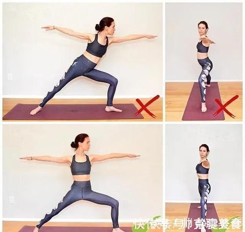 体式要点|23个常见易错瑜伽体式正误对比图,初学者尤其要注意啦