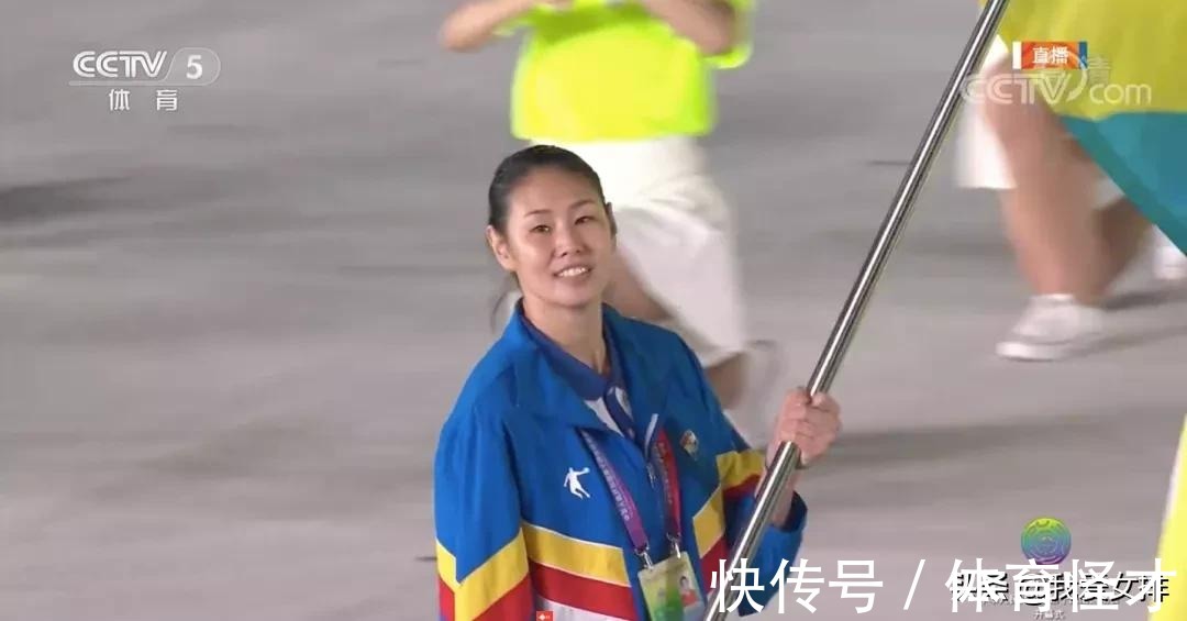 王宁|全运会开幕式，女排旗手英姿飒爽！朱婷：感觉很光荣