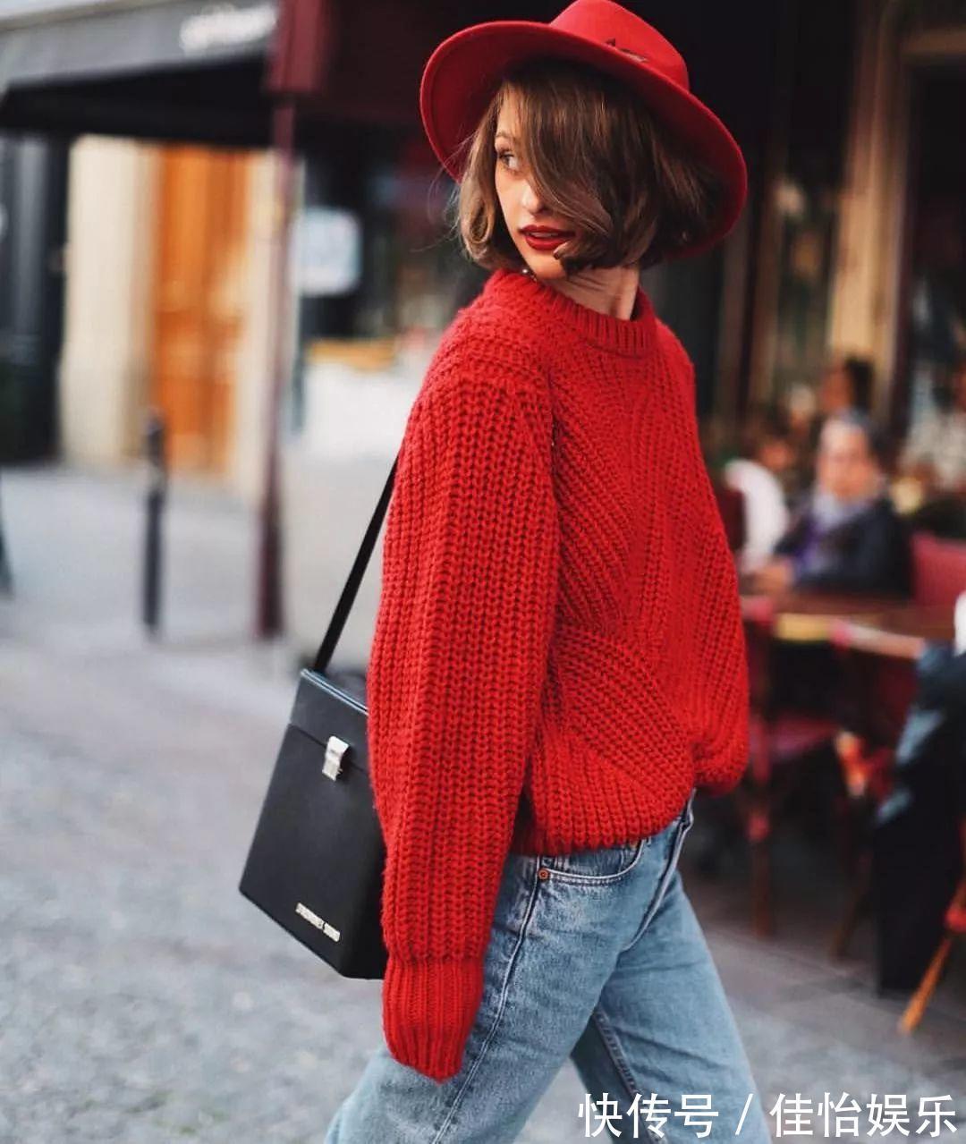 秧秧 毛衣买什么色更百搭这5个颜色超经典,秋冬搭配好轻松