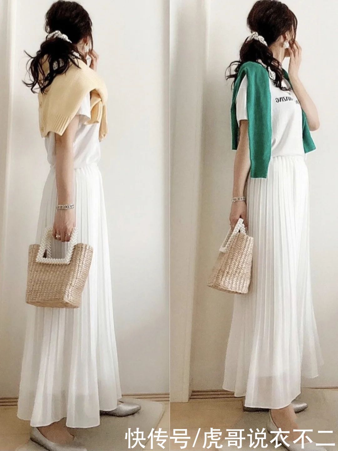 越简约越气质！日本小姐姐的初夏基础款搭法，美得温柔优雅又高级