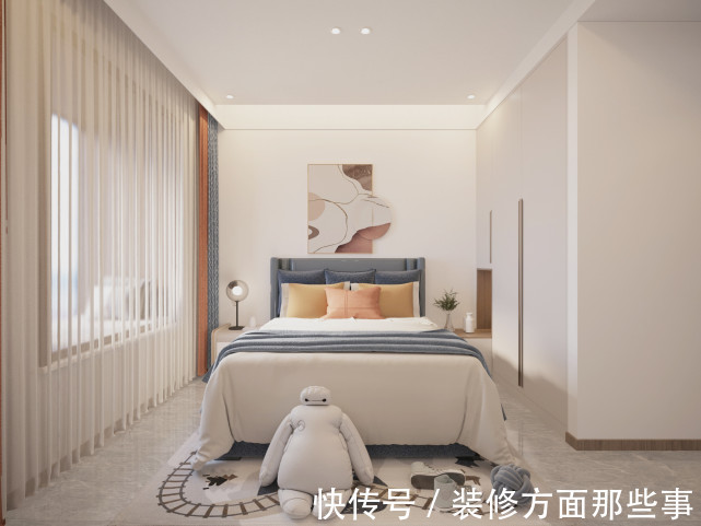 米色系|148㎡现代风,舒适与品质共存,尊重生活本身