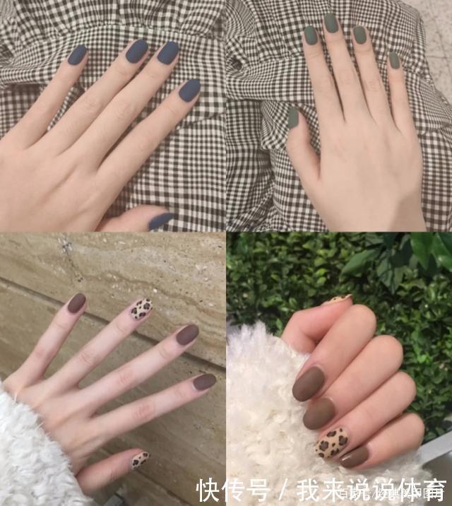 指甲|高级感超强的磨砂美甲,显白又显气质,哪个仙女不爱呢