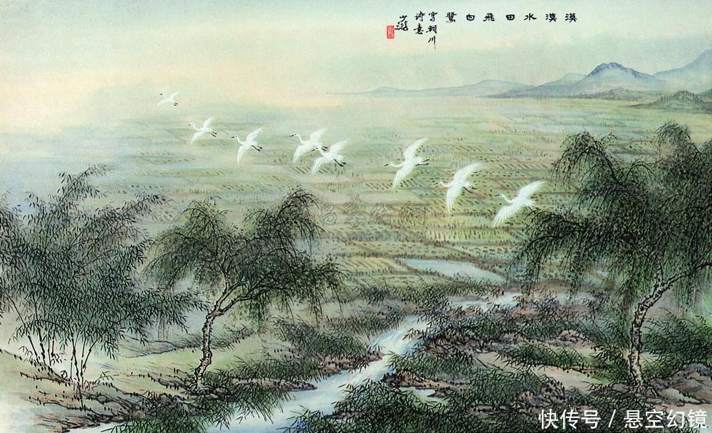 积雨#3首写景的千古名作,各有一个千古名句,第一首曾被誉为七律压卷