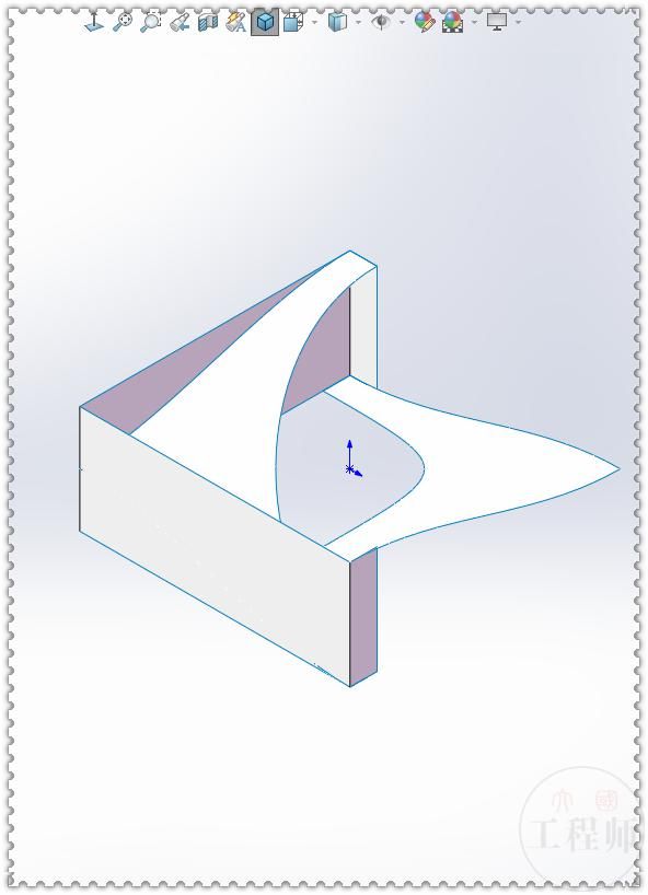 SolidWorks|用SolidWorks画一个上下交叉的纹理图案