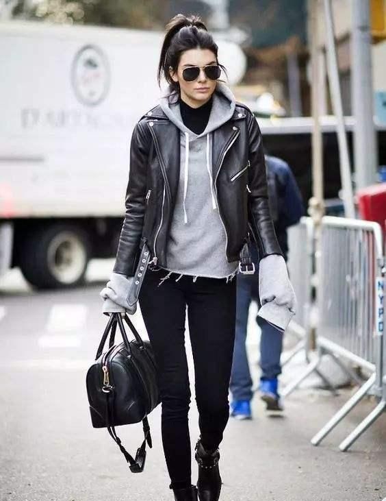 牛仔外套|我想穿帽衫, 还不想像假小子! 这种7种穿法不仅优雅, 还能显气场