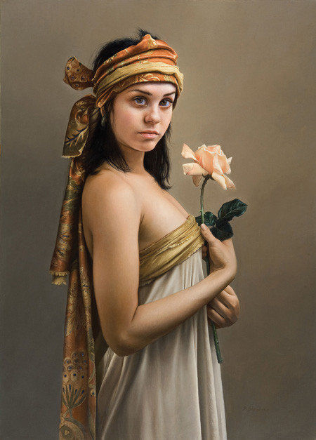 写实主义！意大利超写实画家│达菲·谢里登(Duffy Sheridan) 肖像画