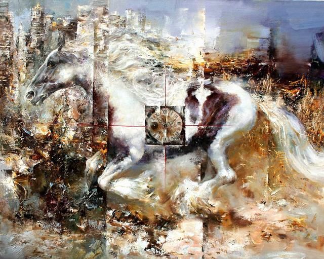 艺术学院！奔放的心：俄罗斯女画家安捷利卡超凡脱俗、别具一格的油画作品