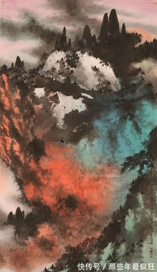山水画坛#当代山水画坛一位惊人的“隐士”,身处京华,大隐于市