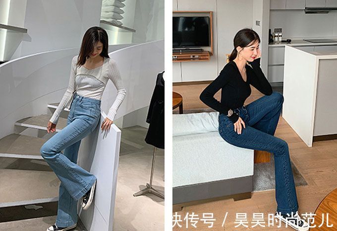 风衣 普通牛仔裤想要穿出时尚高贵气质，4个方面不可忽视，易学又好搭