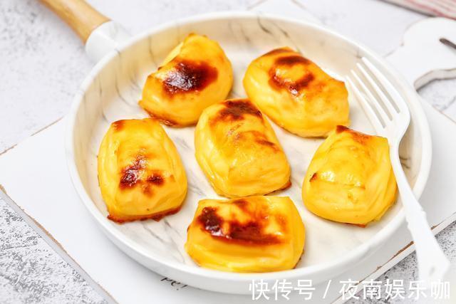 牛奶居然还能烤着吃，外焦里嫩、奶香浓郁，做法简单只需三步即可