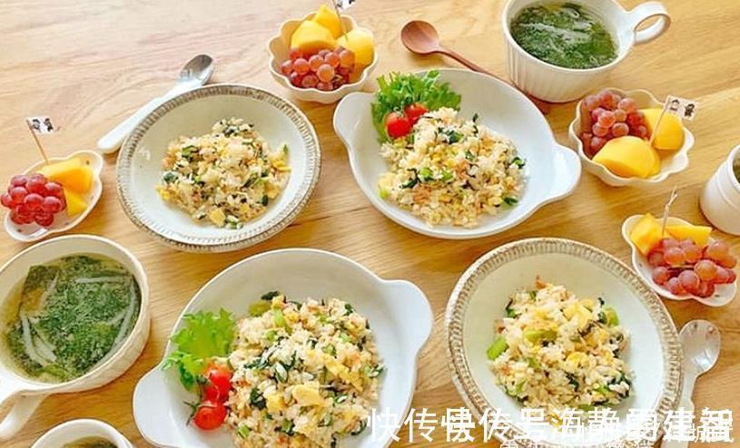 荷兰豆|看看日本妈妈给家人做的早餐,网友:难怪日本人越来越长寿