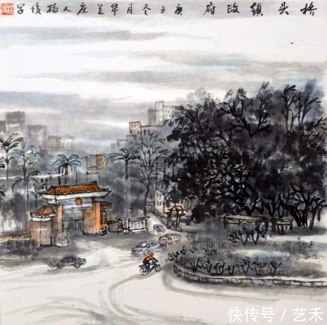 东莞市#画家杨俊——山水自然清雅,温婉柔情作品选