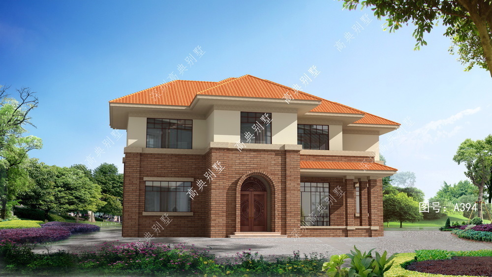 小别墅|精致大气的欧式小别墅,布局合理,建在村里就是亮点。