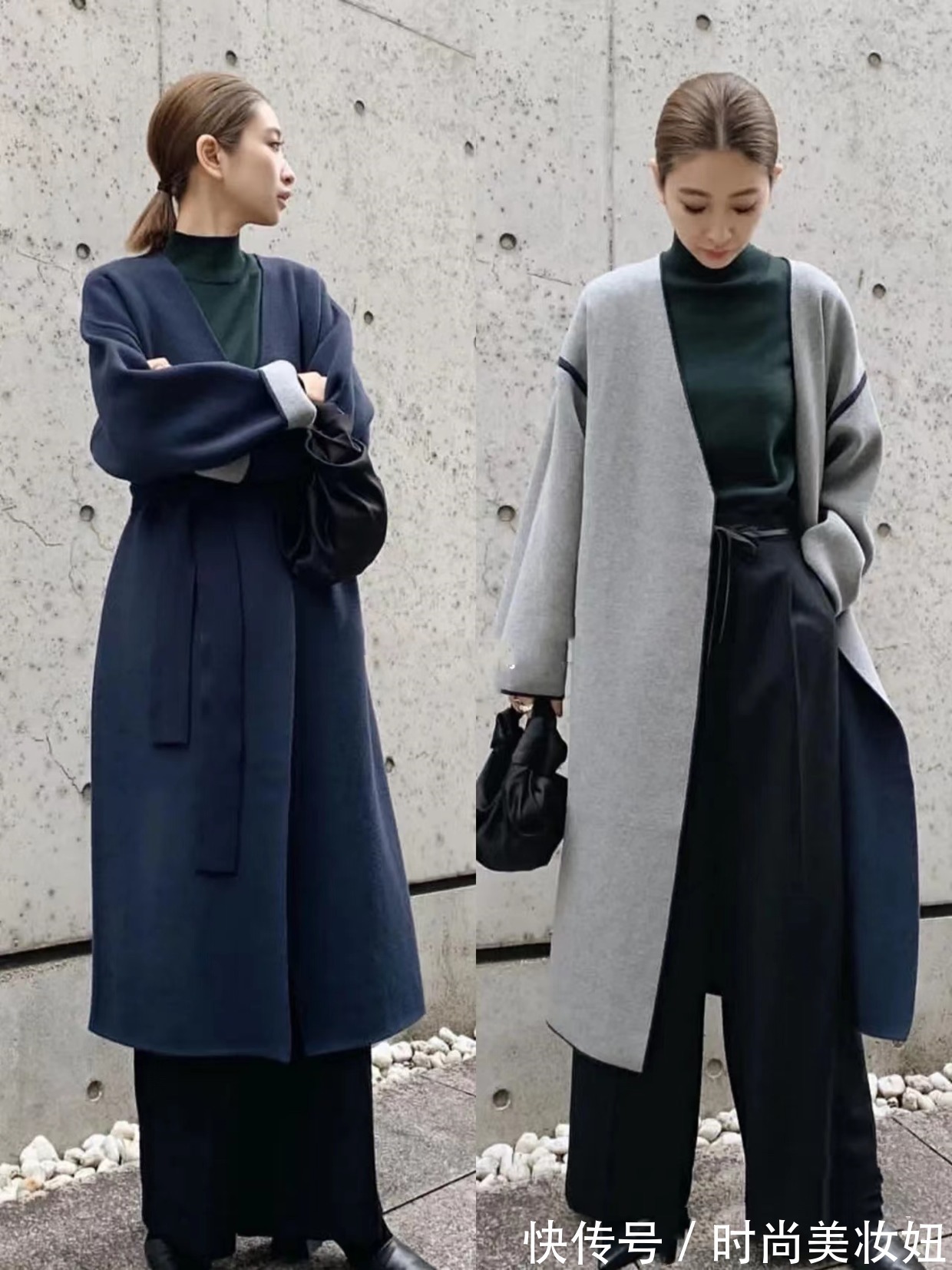 搭配 真正有气质的女人,都爱大衣配阔腿裤,藏肉不说还显气质