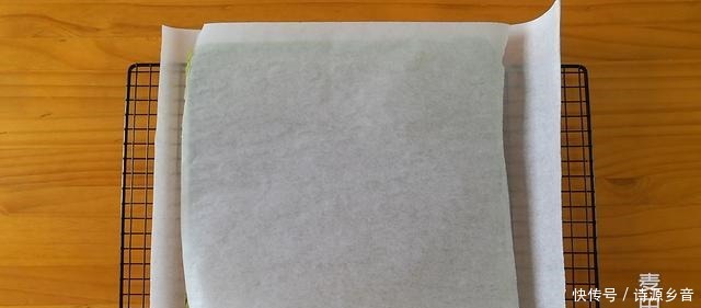 一起来做抹茶蛋糕卷吧,漂亮毛巾面,一卷就成功