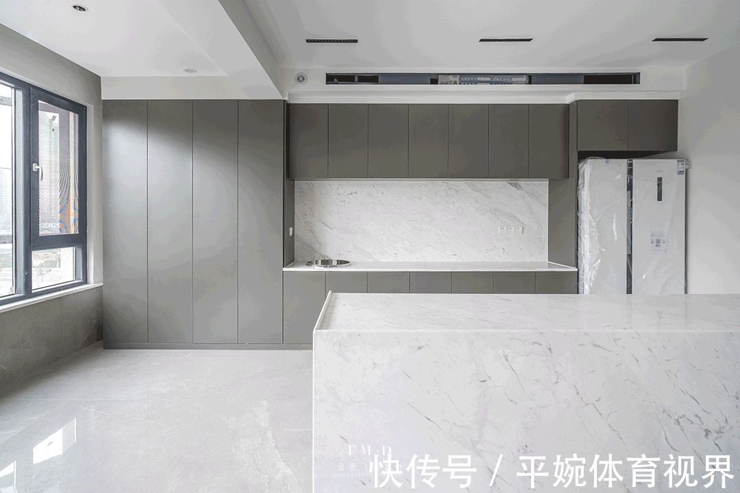 衣区|165㎡一梯一户大平层,改动4处细节换58㎡大横厅,不输别墅