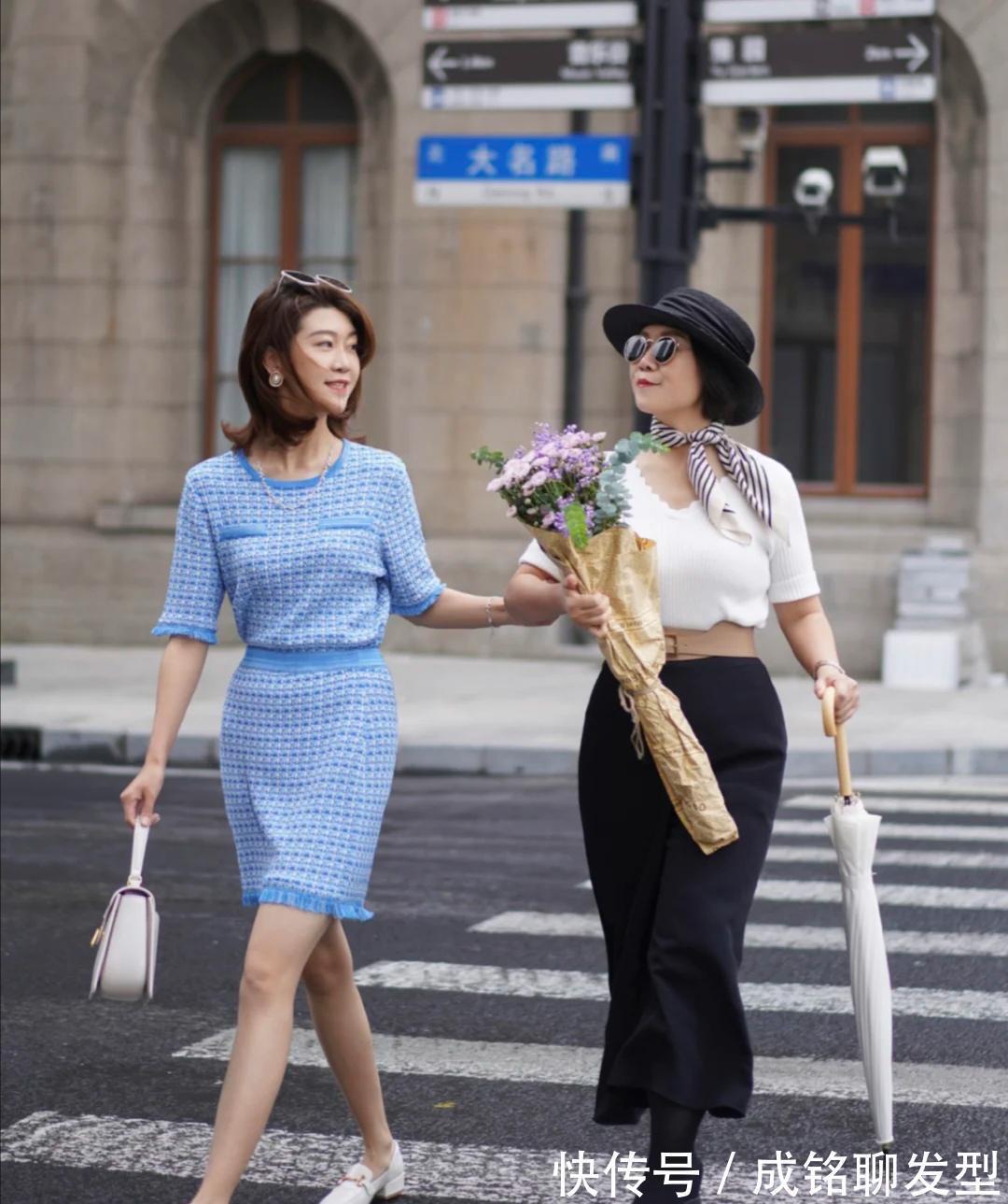时髦|60岁的女人更要穿出气质!这些姐姐的优雅穿搭,时髦高级显年轻