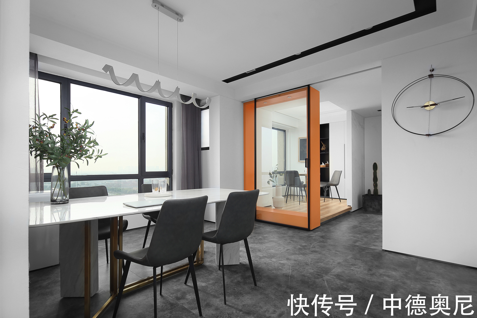 洽谈室|商住两用房的公司装修案例参考
