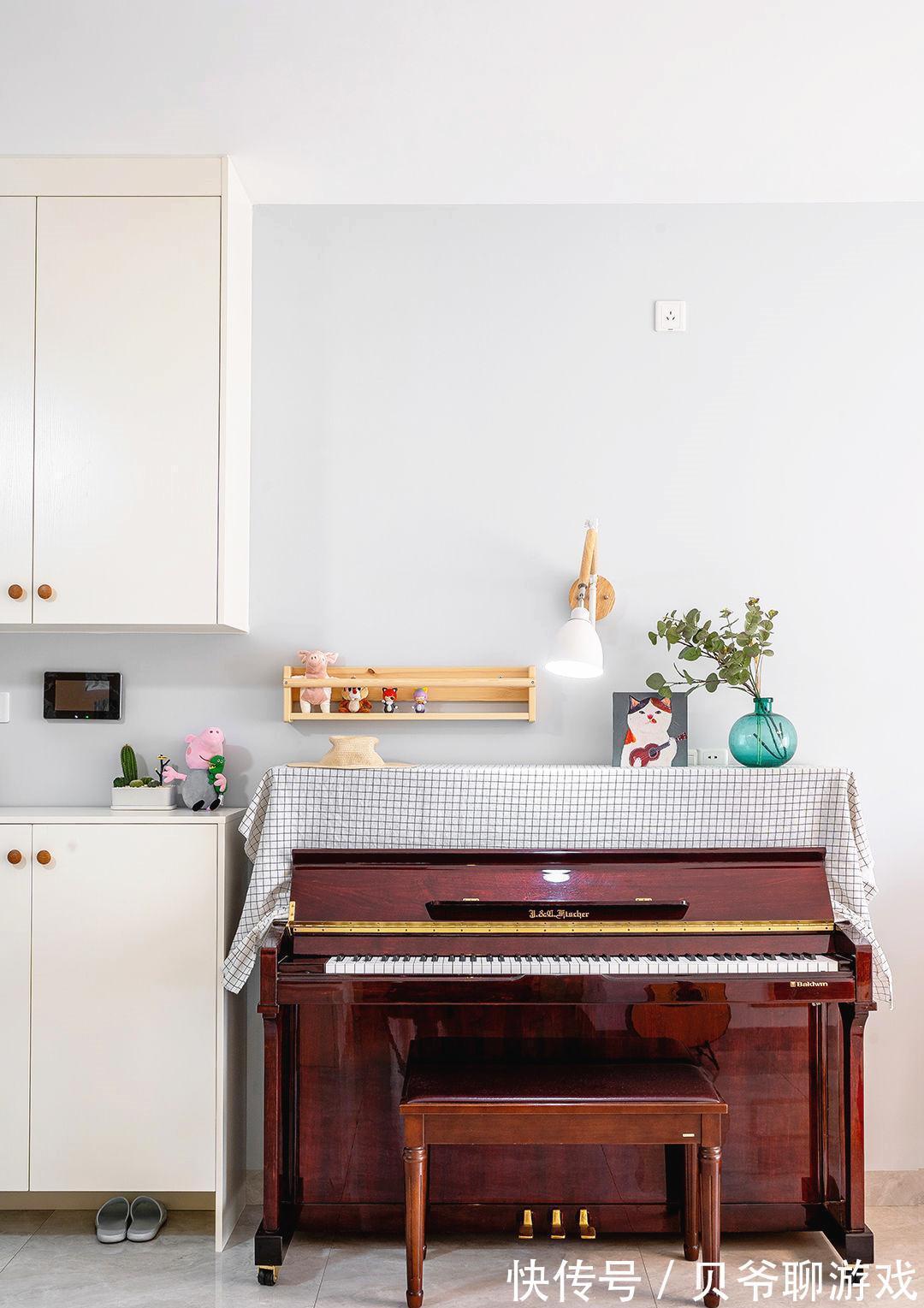 小户型|正式入住新房，不做吊顶，只刷乳胶漆，68㎡硬装7万，简约又耐看