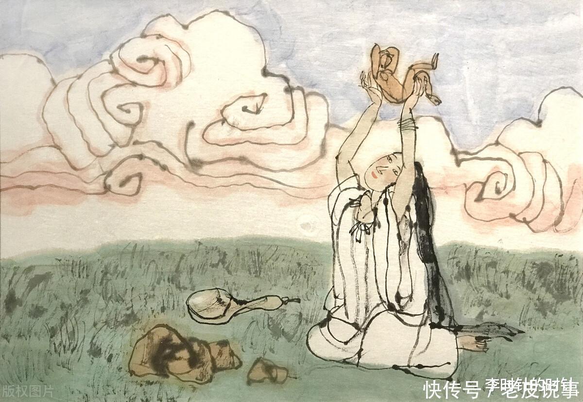 女娲想杀纣王被金光所阻,金光是何人发出,真的有这么大的威力