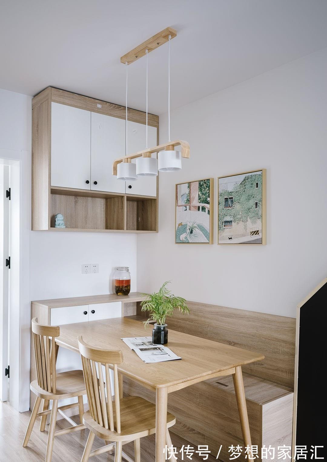 厨房|52平小户型也能充分利用,满足一家四口的需求,也有超多储物空间