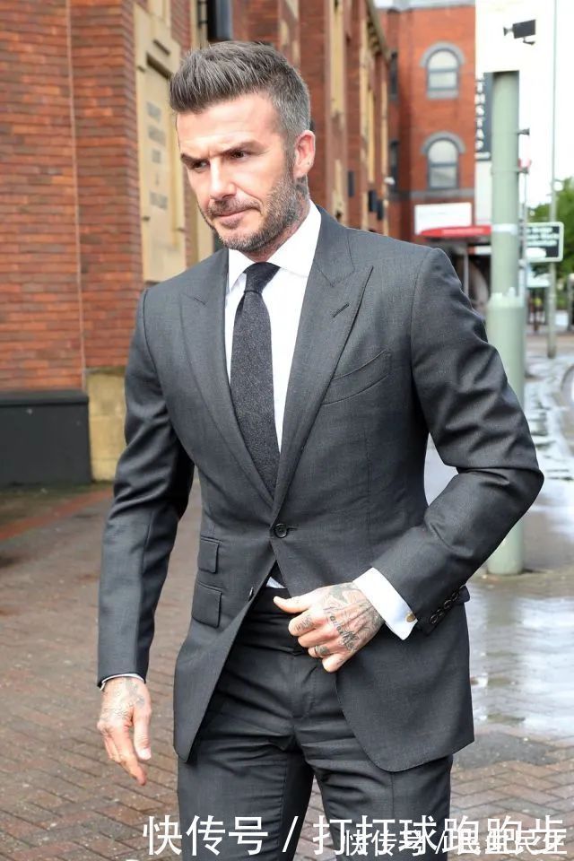 男士|45岁贝克汉姆也开始脱发了看来男士发量稀少,最好不要剪短发